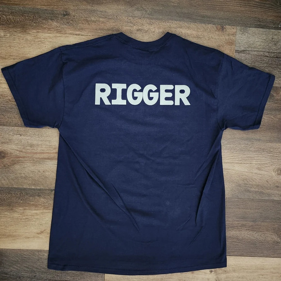 Nicki Minaj Concert Crew Tee Navy Blue LG - Picture 6 of 7